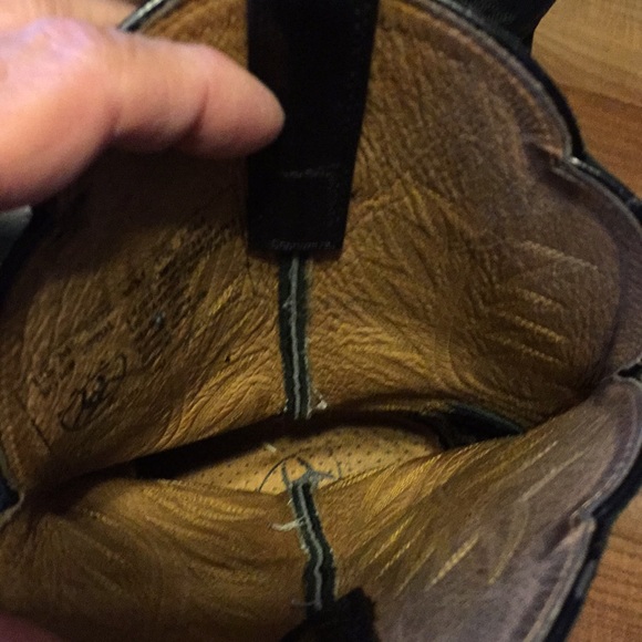 Ariat Ladies Black Western boots size 6B - Picture 4 of 7